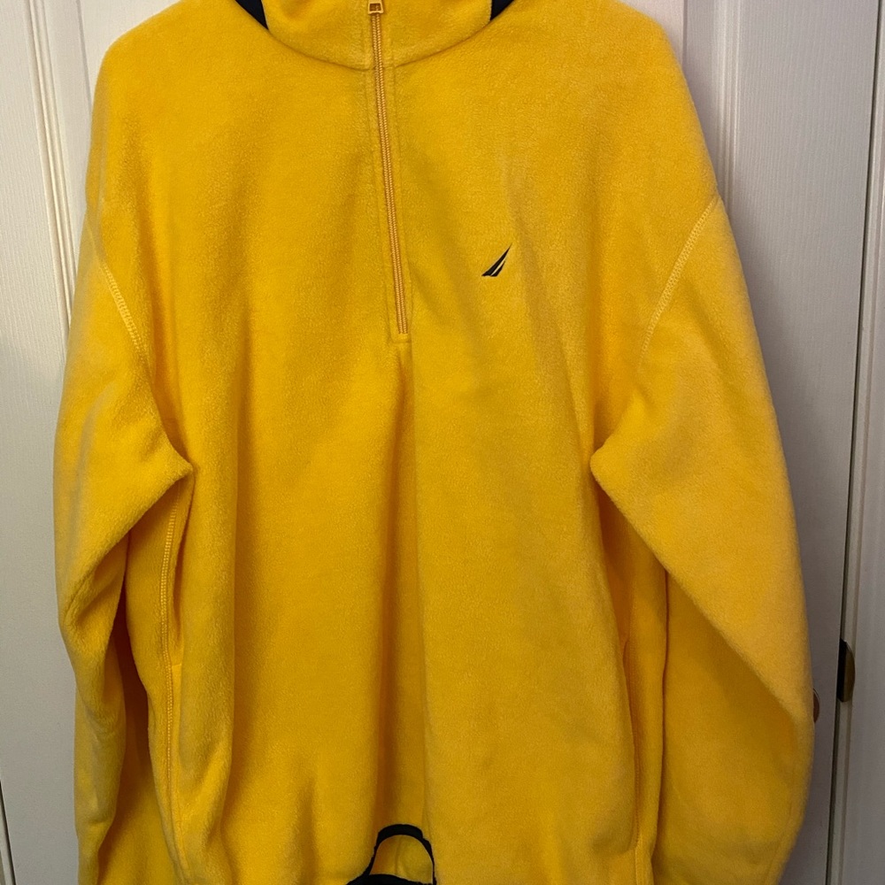 Nautica Pullover quarter zip fleece XL 🍌🍌🍌 - Picture 3 of 4